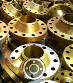 300 LBS Bronze Aluminum Dark Bronze WNRF Flange