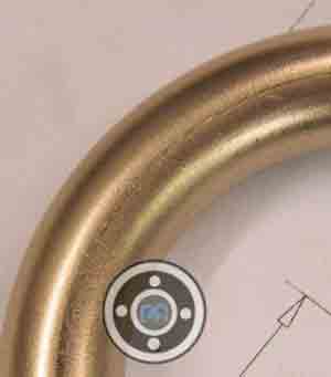 90/10 Cu-Ni Long Radius Bend