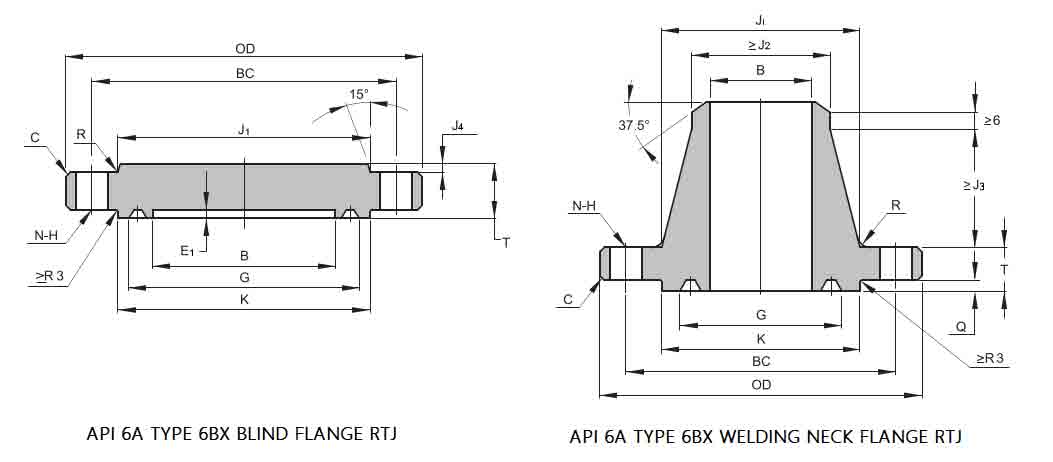 API 6a 10000 Psi Flange