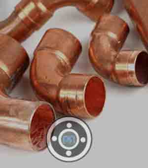 ASME B16.9 Cupro Nickel 90/10 45° Long Radius Elbow