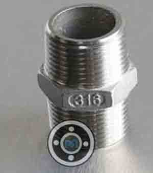 ASTM A182 SS Hex Nipple