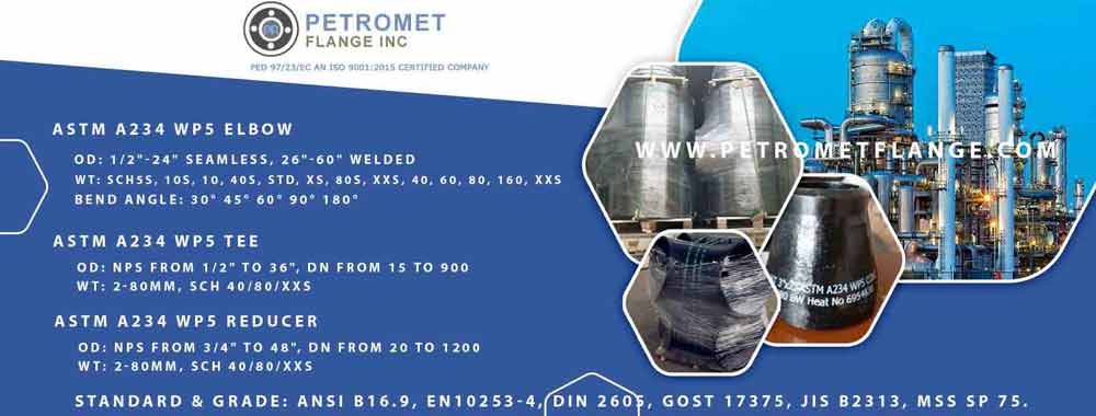 ASTM A234 WP5 Fittings
