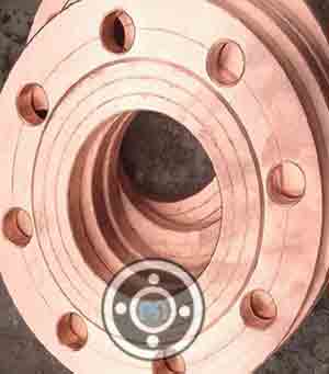 Copper Nickel Backing Rings