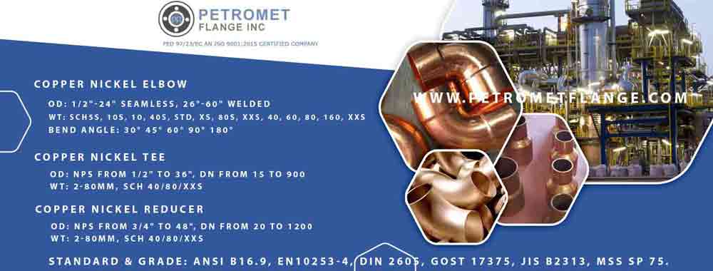 Copper Nickel Fittings manufacturer in India