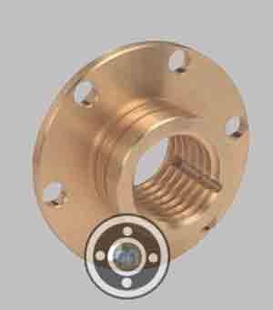 Gunmetal LG4 Threaded Flange