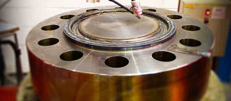 overlay cladding flanges