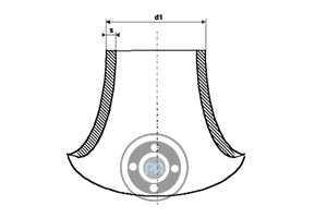 Saddle previously DIN 2618