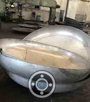 SS 316 Ellipsoidal Dish End