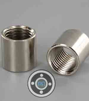 Titanium Grade 1 Threaded Coupling 