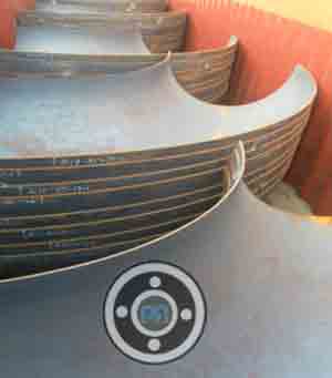 Two Half Buttweld Fittings