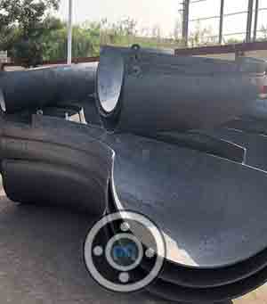 Two Half Pipe Fittings